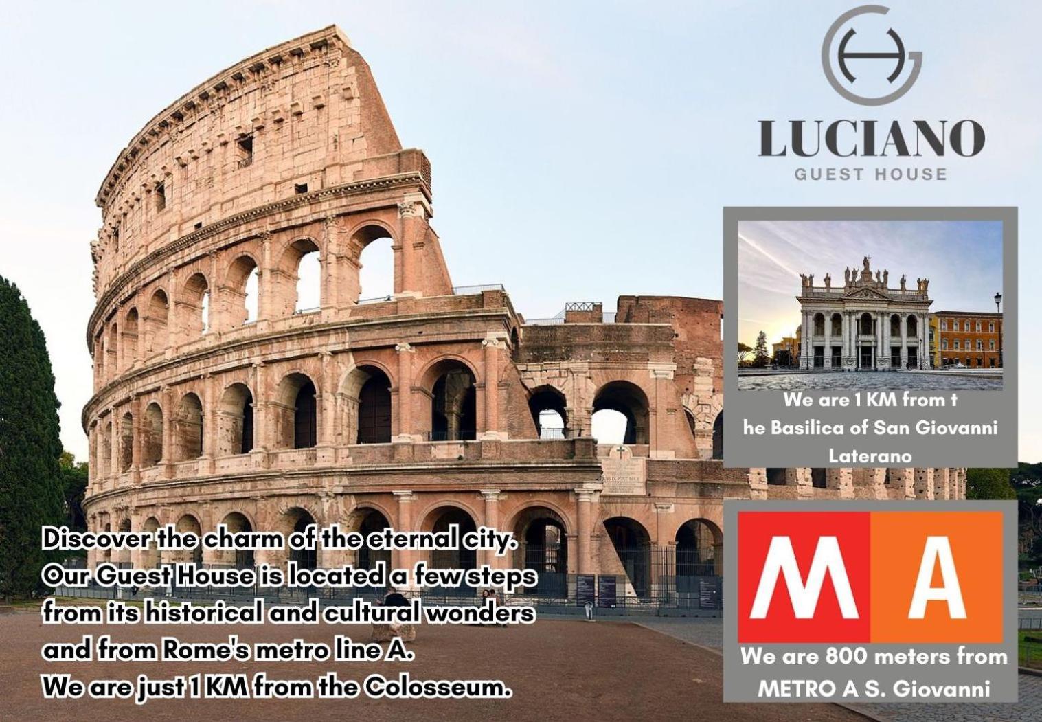 Luciano San Giovanni Guest House Рим Экстерьер фото